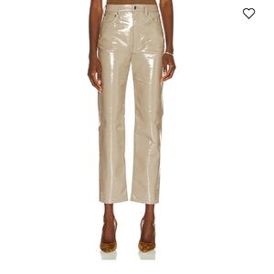 AGOLDE pants
Recycled Leather 90's Pinch Waist 24